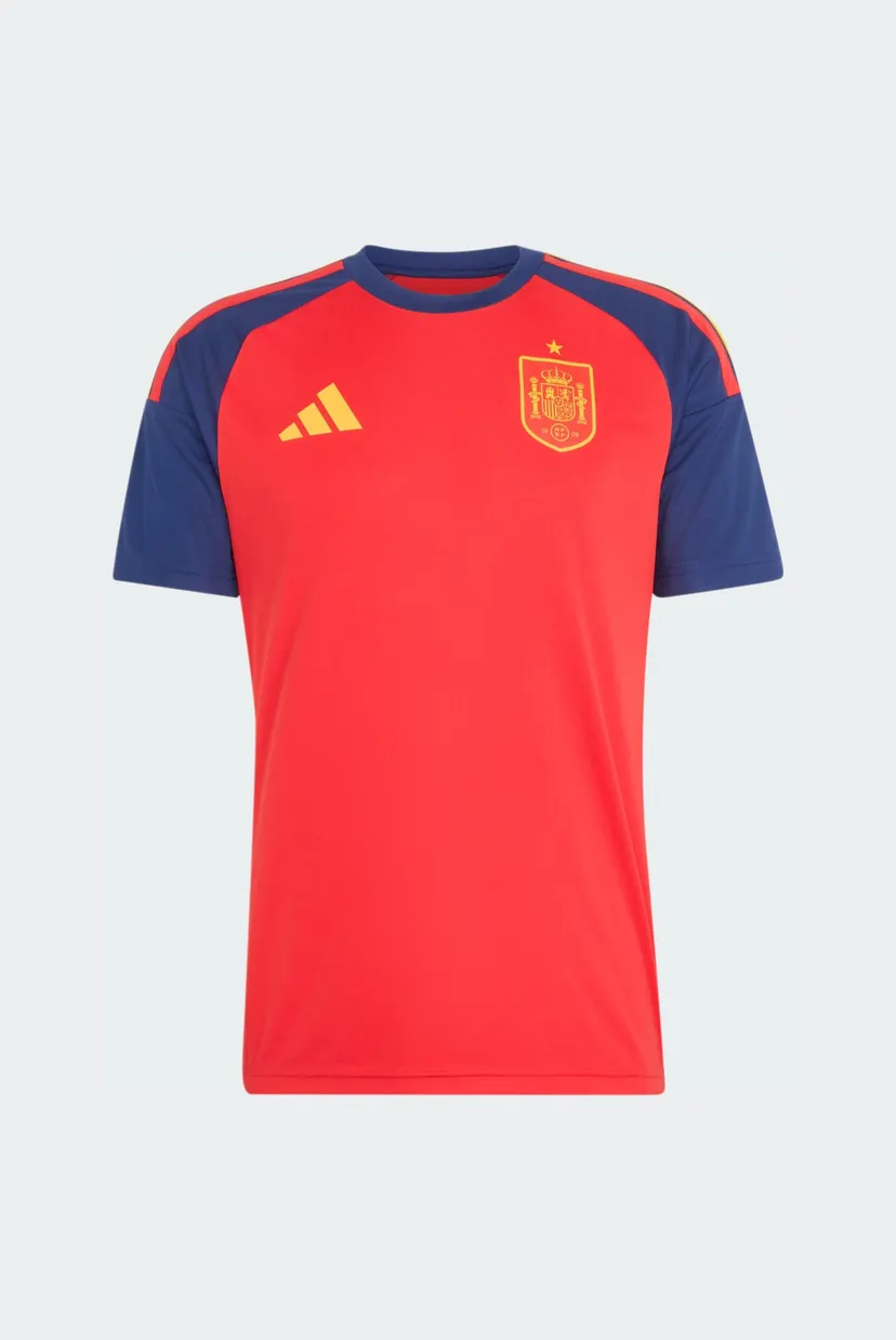 Мужская красная футболка Spain 26 Fan 6