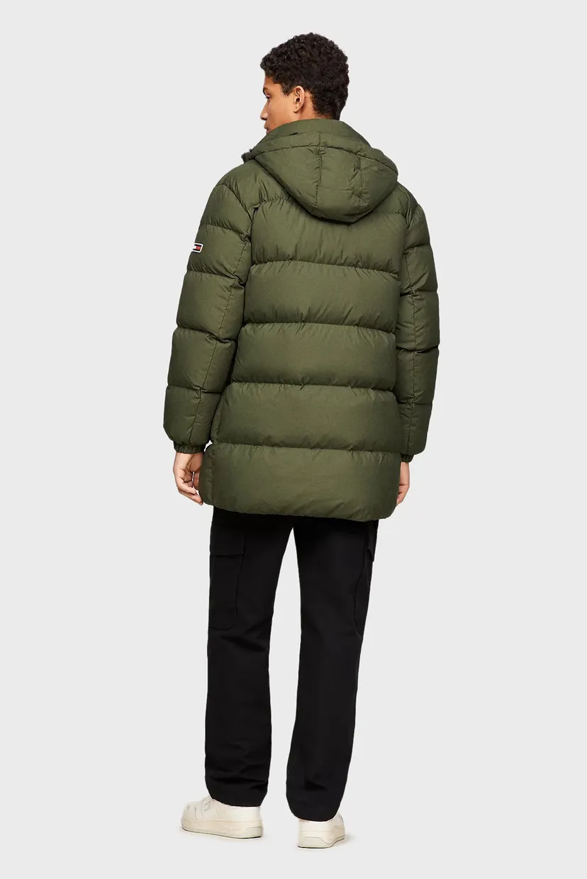 Чоловічий зелений пуховик TJM ESSENTIAL DOWN PARKA 3