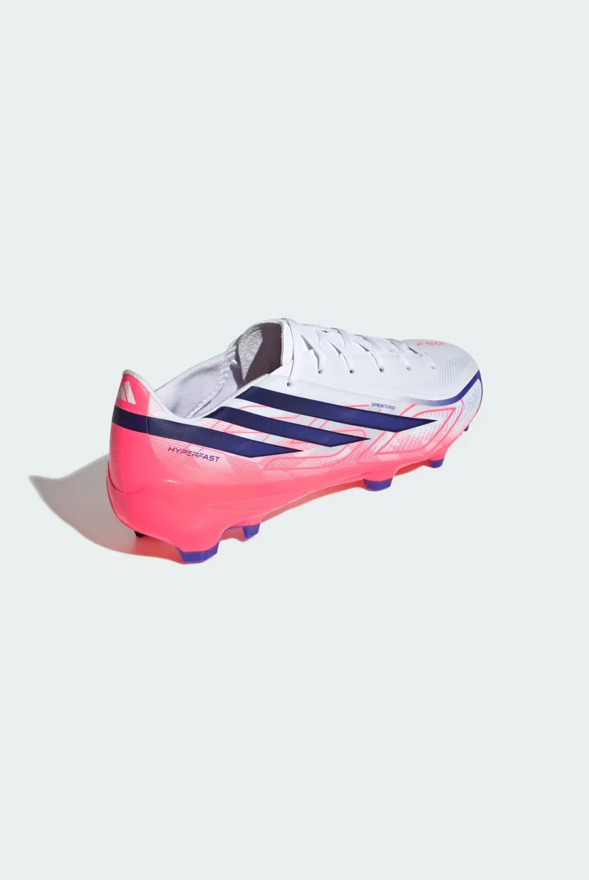 Белые бутсы F50 HYPERFAST LEAGUE Firm Ground Football 5