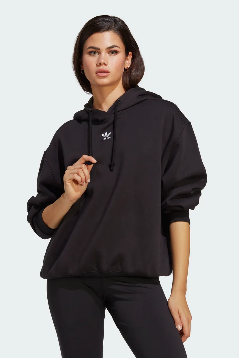 Женское черное худи Adicolor Essentials Boyfriend adidas IC8342