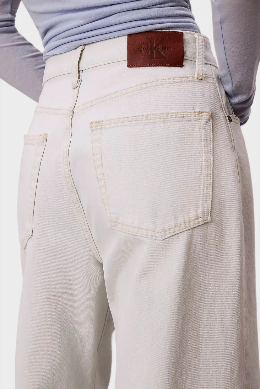 Женские белые джинсы THE WIDE LEG 5