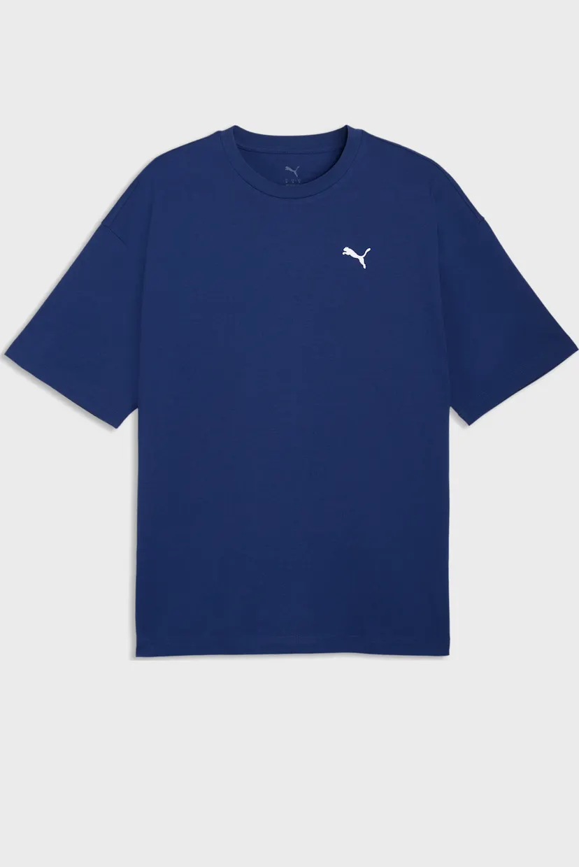 Чоловіча синя футболка WARDROBE ESS Oversized Tee Men 4