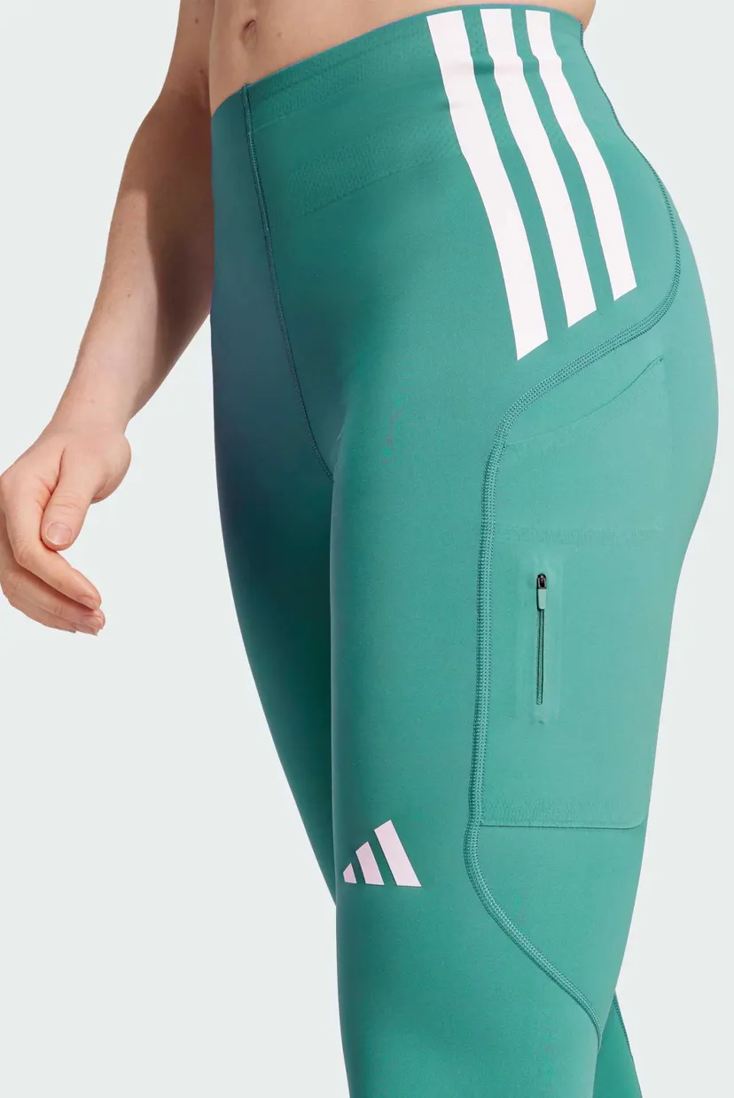 Жіночі зелені тайтси Adizero Full Length 4