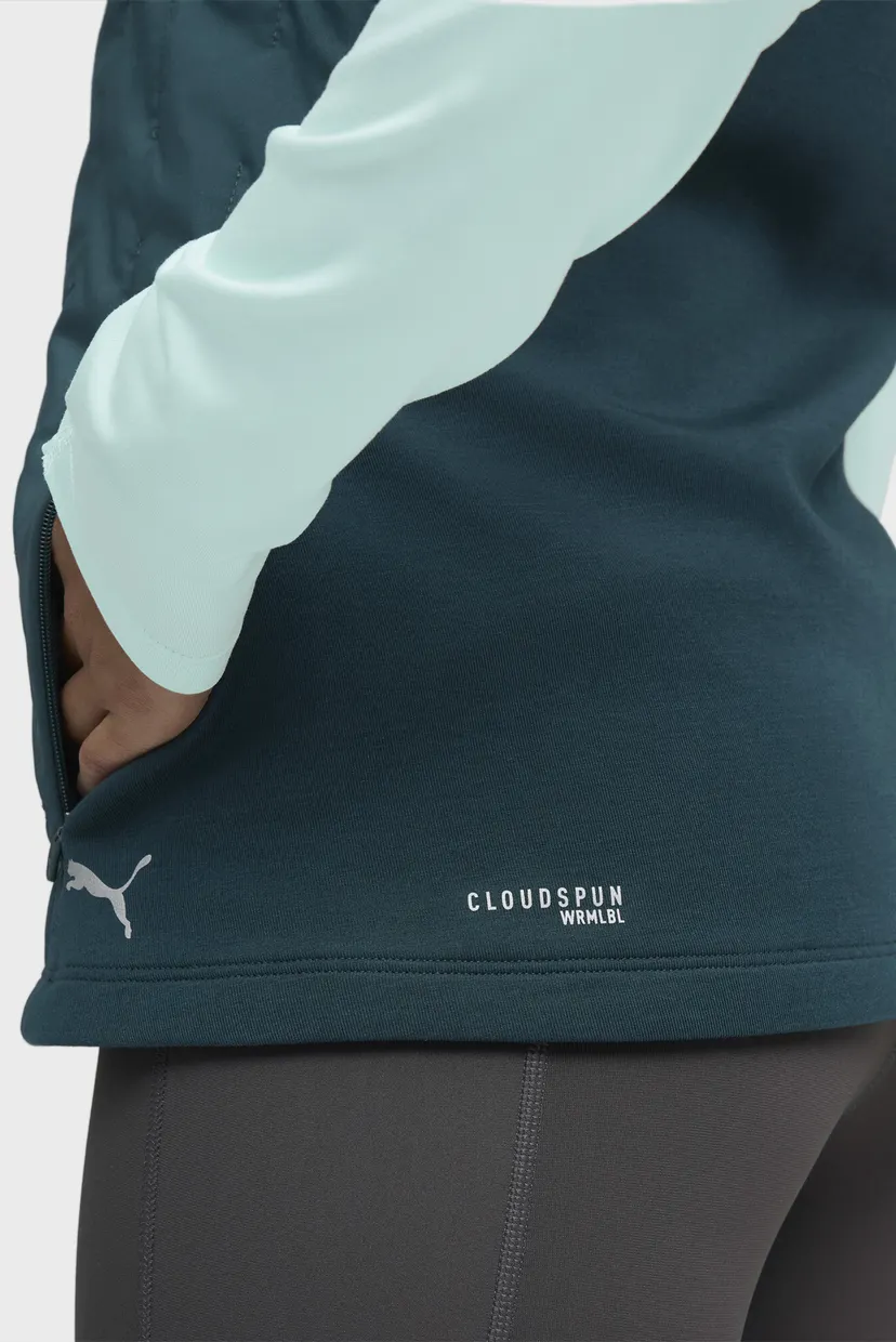 Жіночий зелений жилет PUMA RUN CLOUDSPUN WRMLBL Vest Women 5