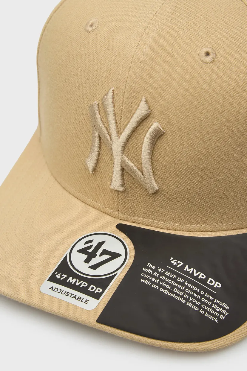 Бежевая кепка NEW YORK YANKEES 3