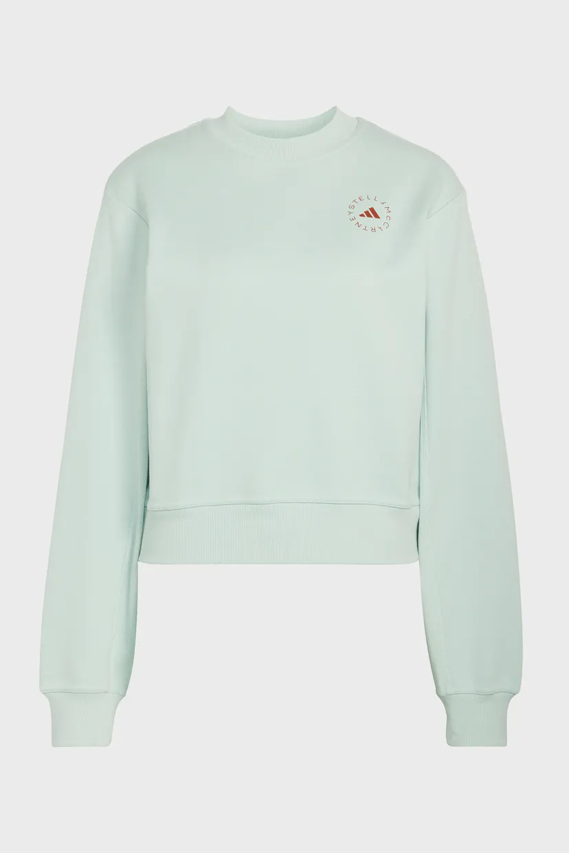 Женский мятный свитшот adidas by Stella McCartney Regular 6