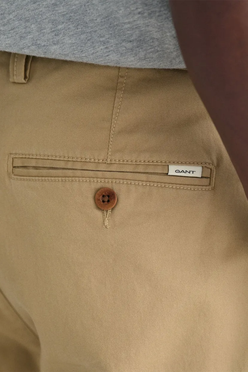 Мужские бежевые чиносы REGULAR TWILL CHINOS 5