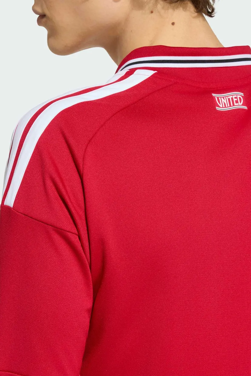 Мужской красный лонгслив Manchester United 26/27 Home 5