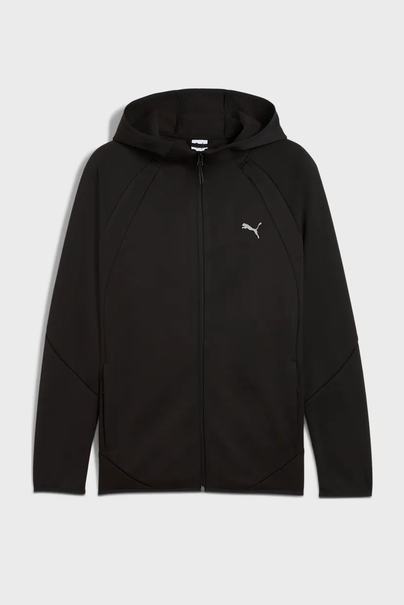 Мужское черное худи Evostripe Warm Hoodie Men 4