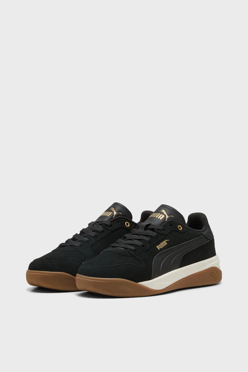 Жіночі чорні шкіряні кросівки Court Bae Sneakers Women 3