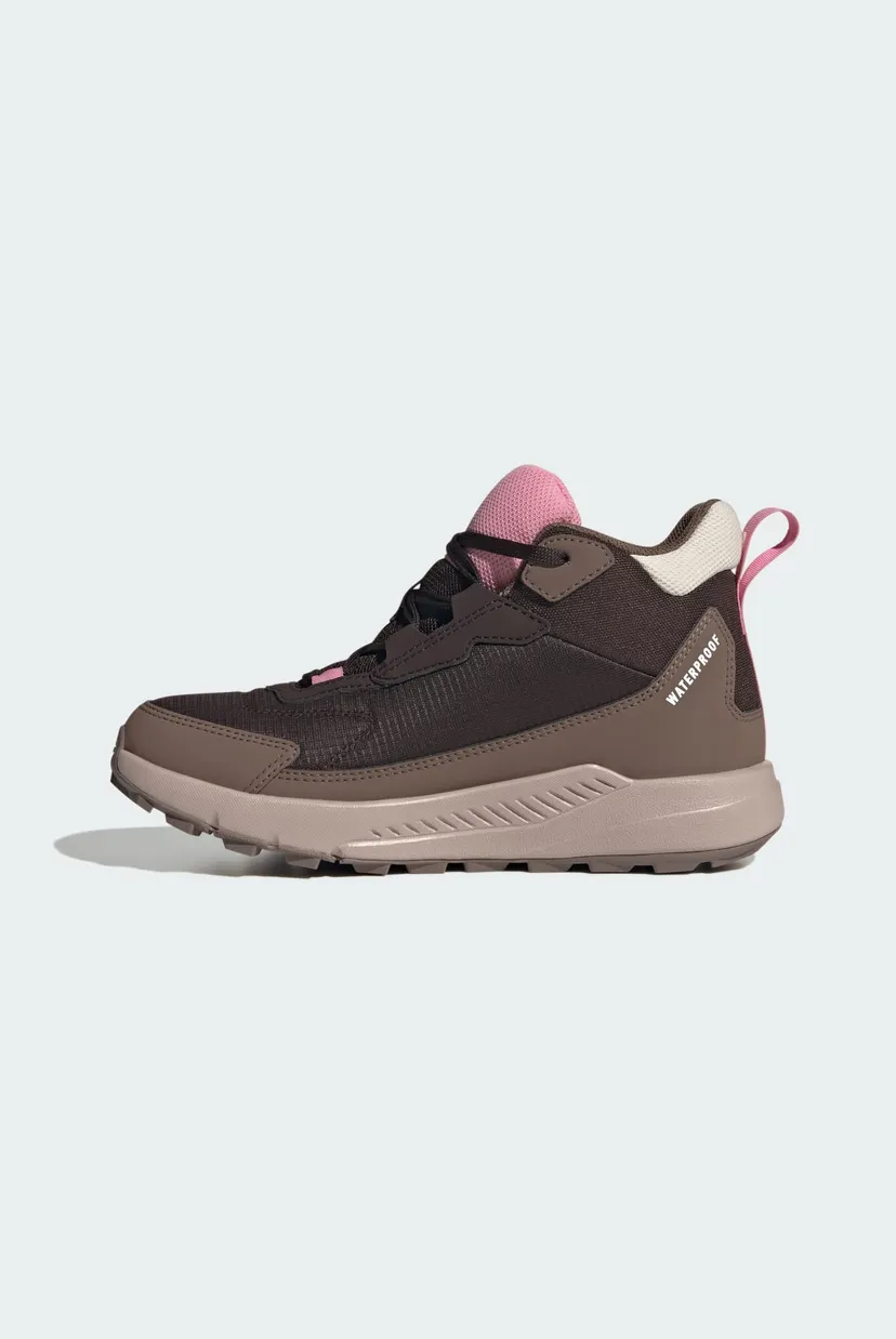 Дитячі коричневі черевики Terrex Anylander Mid CLIMAPROOF Junior 3