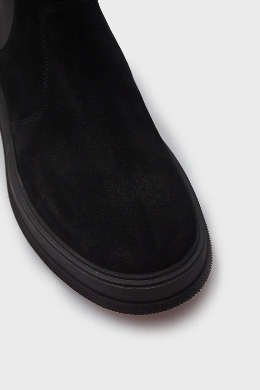 Мужские черные замшевые челси TH EVERYDAY CORE SUEDE CHELSEA 4