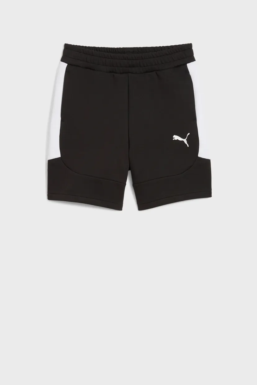 Детские черные шорты teamEVOSTRIPE Football Shorts Youth 5