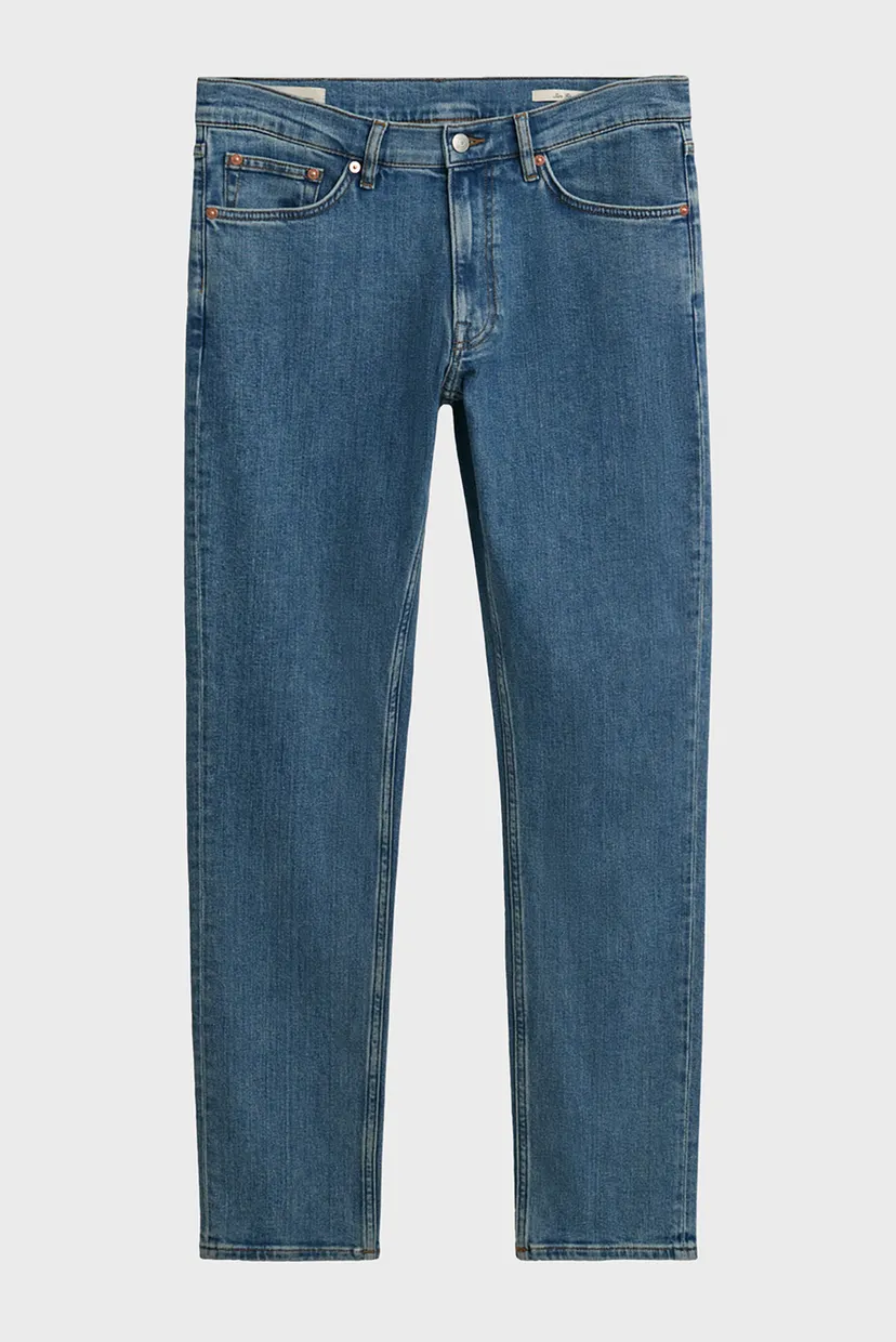 Мужские синие джинсы SLIM CLEAN WASH GANT JEANS 6
