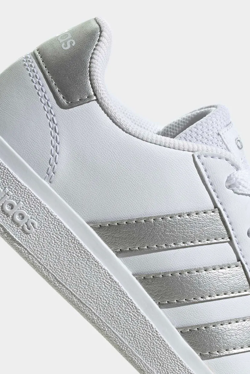 Дитячі білі снікерси Grand Court Lifestyle Tennis Lace-Up 9