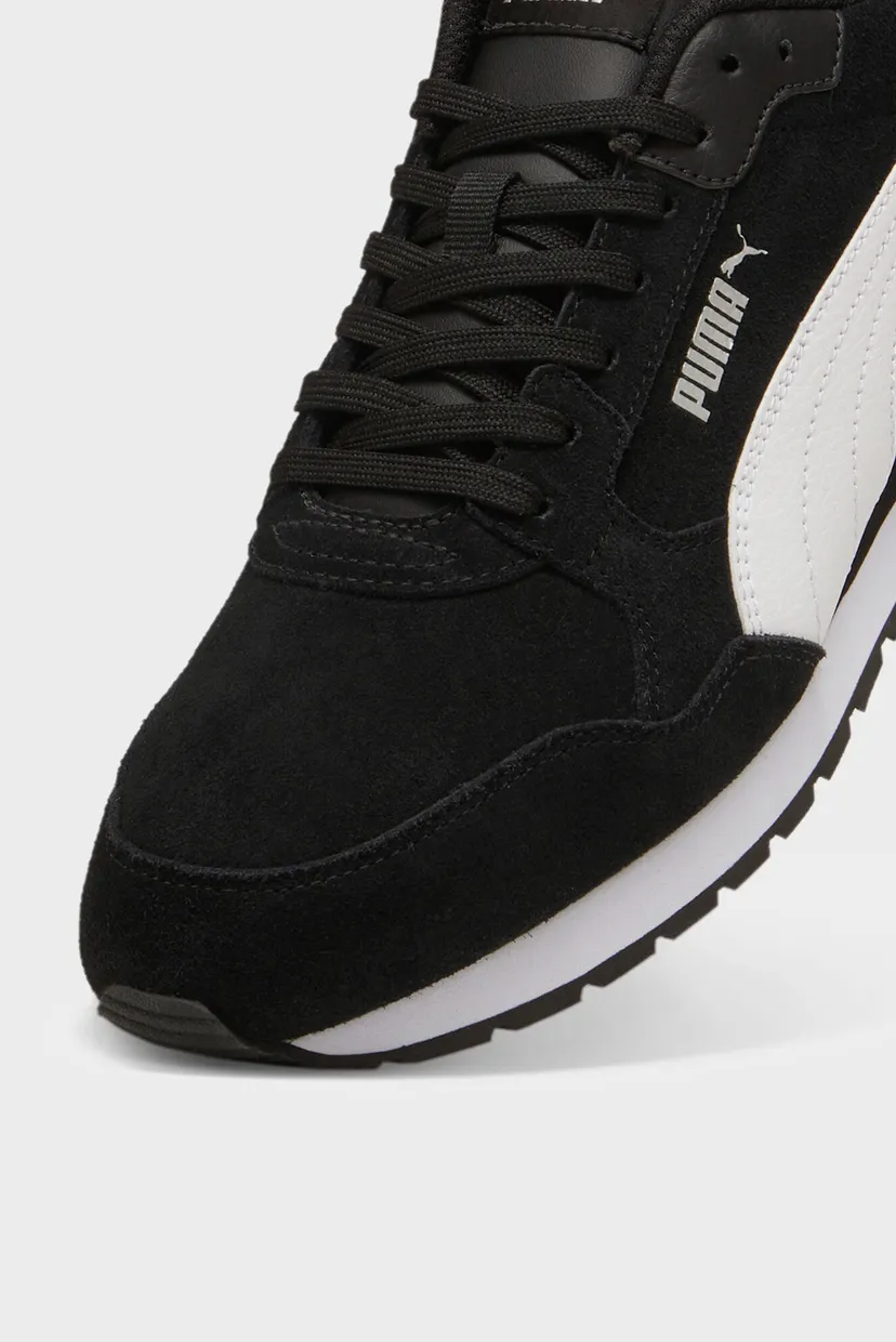 Чорні замшеві кросівки ST Runner v4 Suede Sneakers Unisex 6