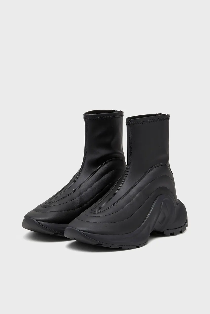 Черные хайтопы S-D-RUNNER BOOTIE X 4
