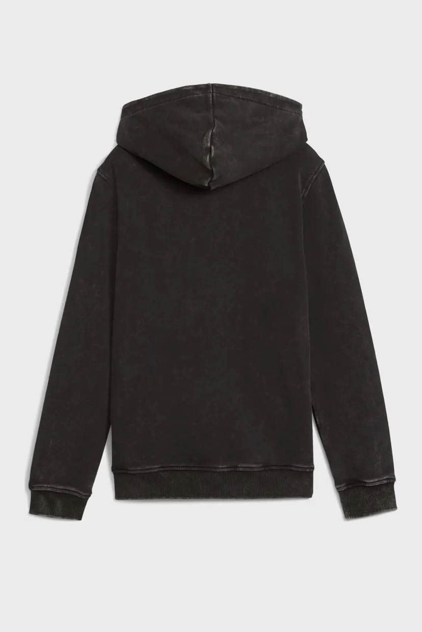 Детское черное худи Ferrari Kids Hooded Sweat JK Youth 5