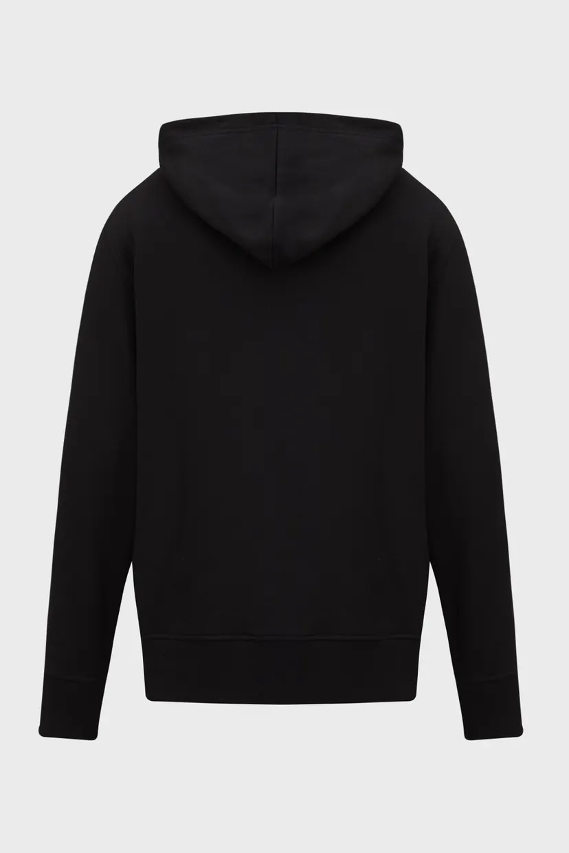 Мужское черное худи GRAPHIC FULLZIP HOODIE 7