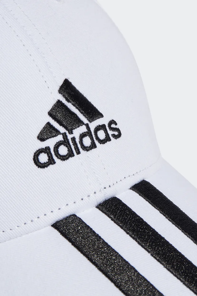 Біла кепка 3-Stripes Cotton Twill Baseball 3