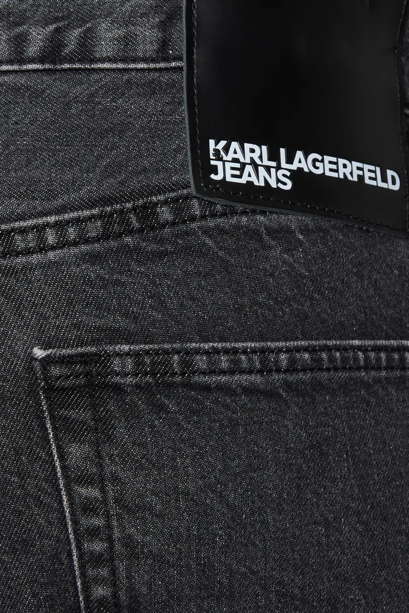 Чоловічі чорні джинси tapered denim 3