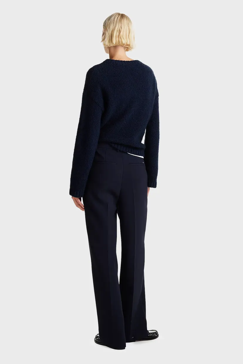 Жіночі темно-сині брюки PUNTO RELAXED STRAIGHT PANT 3