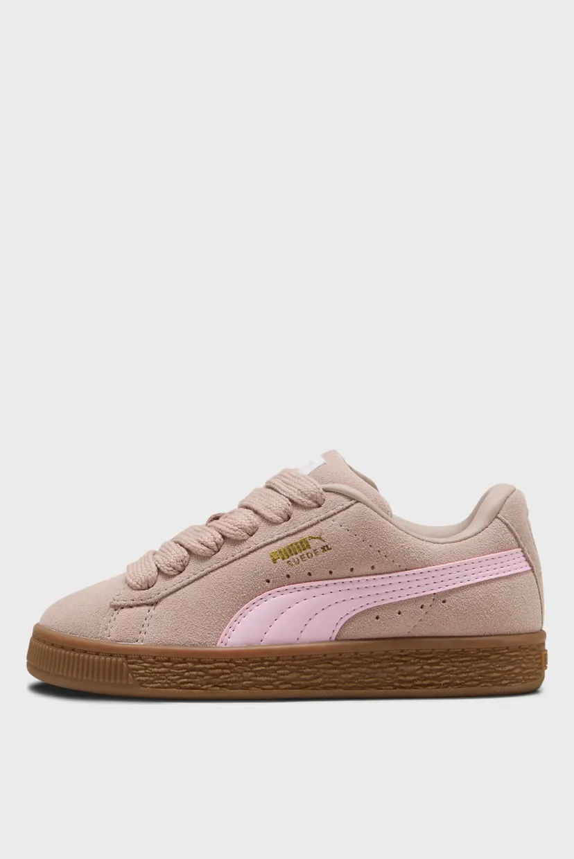 Детские пудровые замшевые сникерсы Suede XL Kids' Sneakers 3