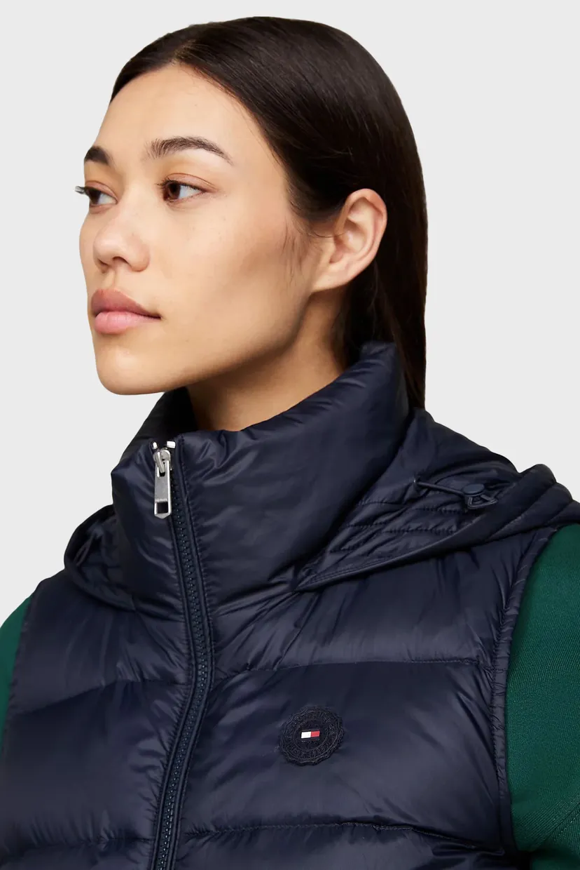 Жіночий темно-синій пуховий жилет LW DOWN CASUAL VEST 4