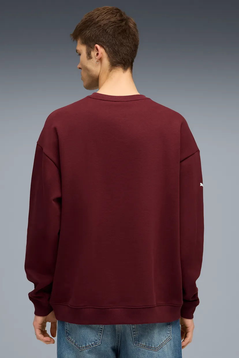 Чоловічий бордовий світшот BMW M Motorsport Graphic Crew Neck