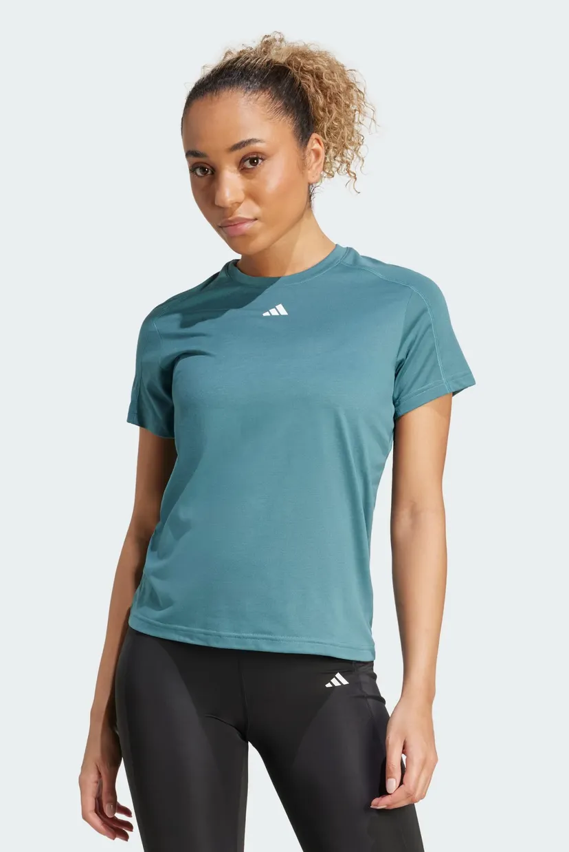 Жіноча зелена футболка AEROREADY Train Essentials adidas JY4571