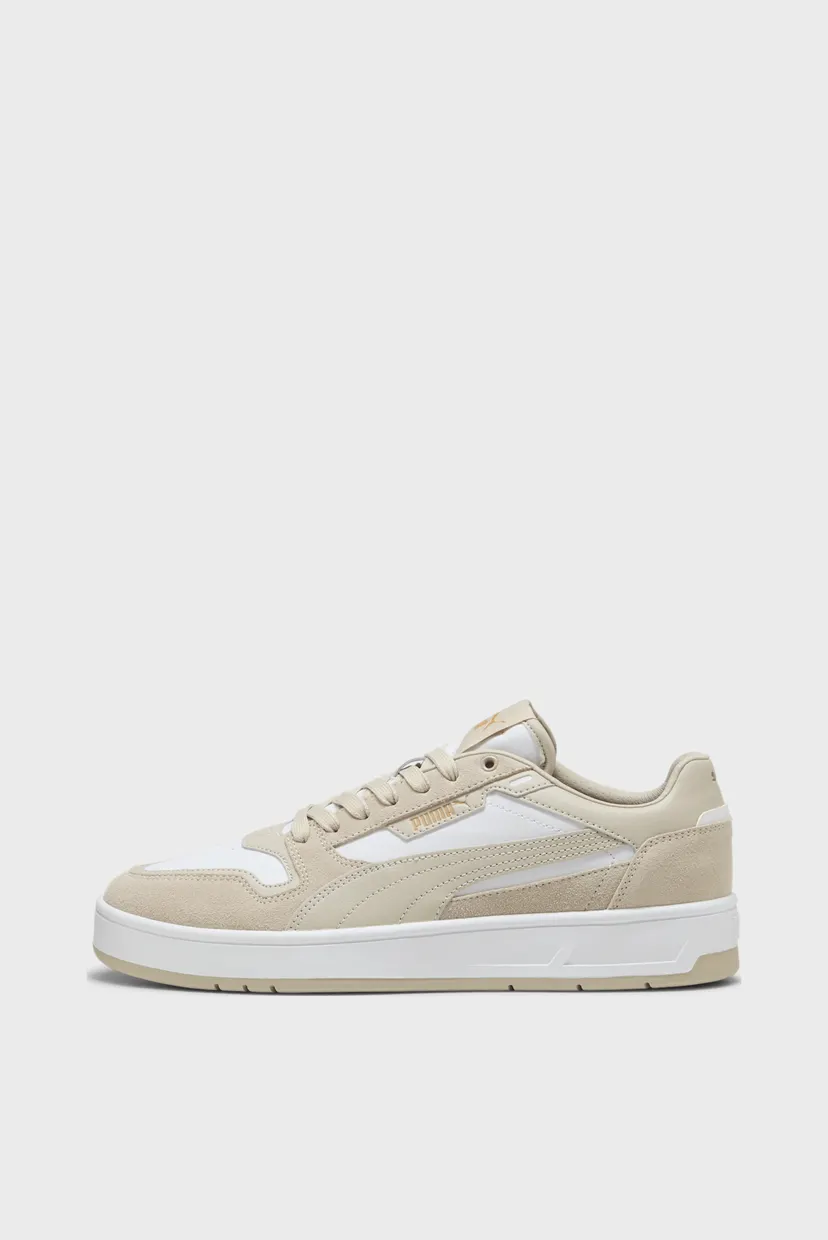 Бежеві замшеві снікерси Court Classic Suede Sneakers Unisex 3