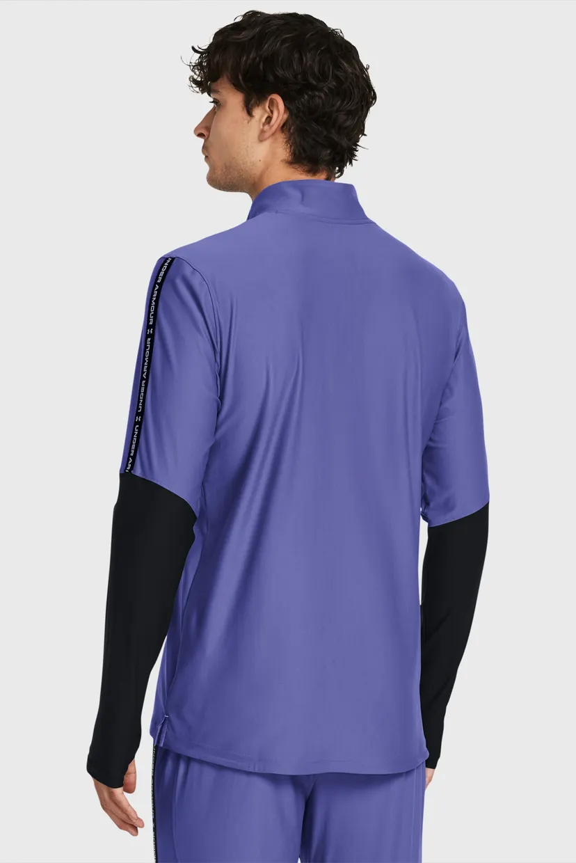 Чоловіча фіолетова спортивна кофта UA M's Ch. Pro 1/4 Zip Under