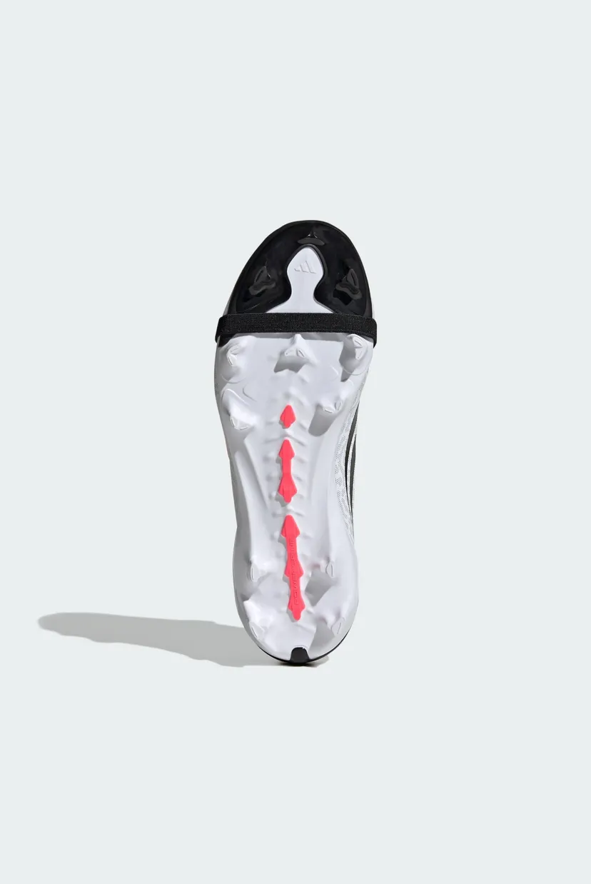Детские белые бутсы PREDATOR ELITE Fold-Over Tongue Firm Ground Football Kids 7