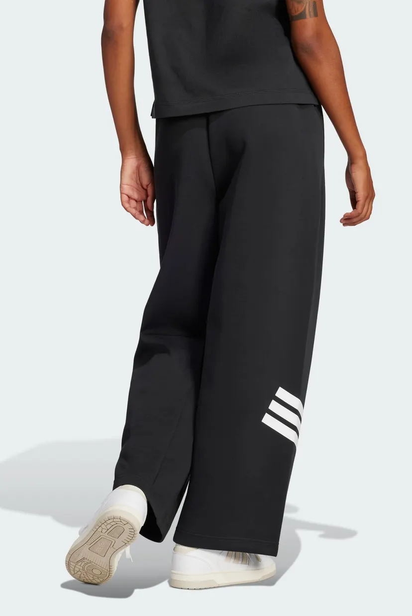 Жіночі чорні спортивні штани Future Icons 3-Stripes Open-Hem 3