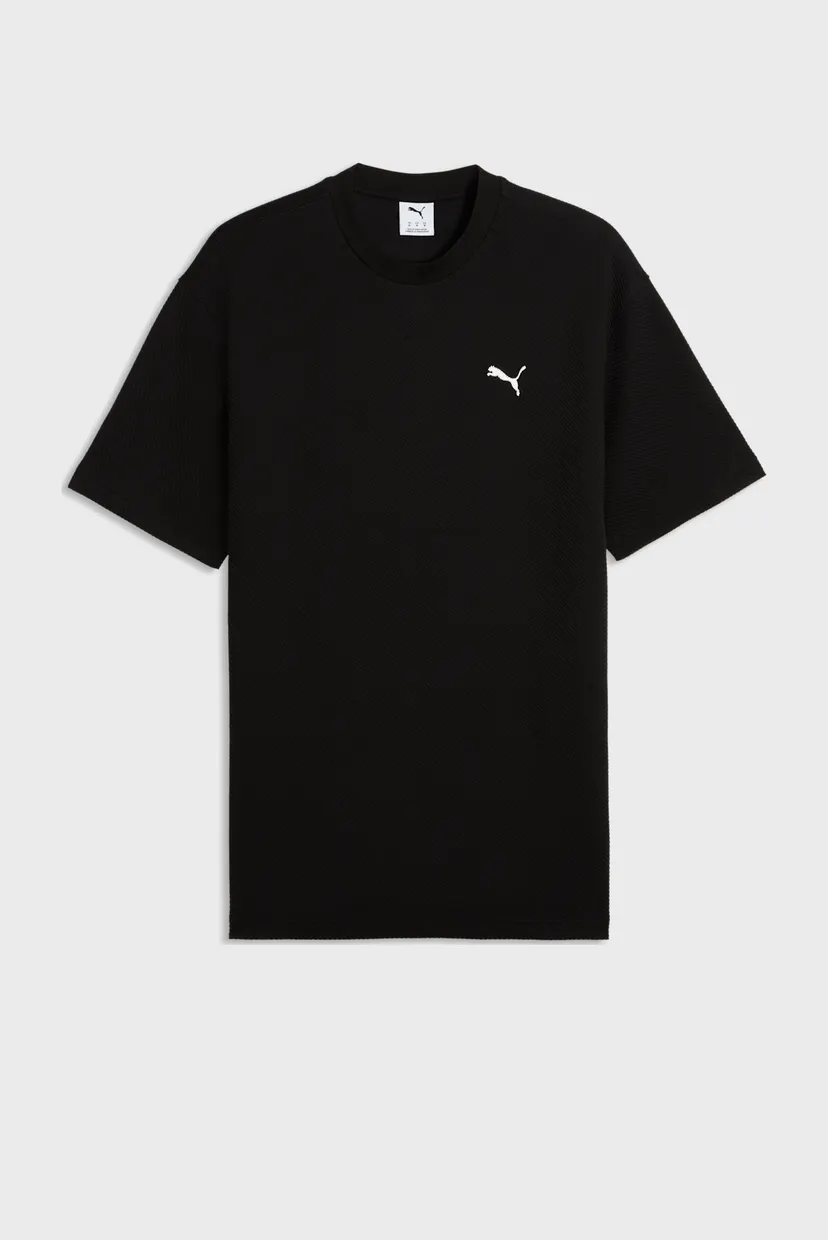 Чоловіча чорна футболка Essentials Elevated Relaxed Tee Men 4