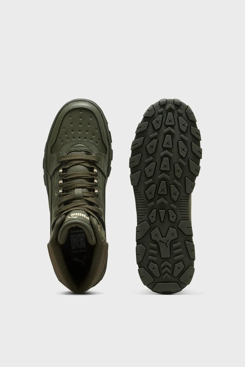 Оливкові хайтопи Rebound Abrupt Sneakers Unisex 4
