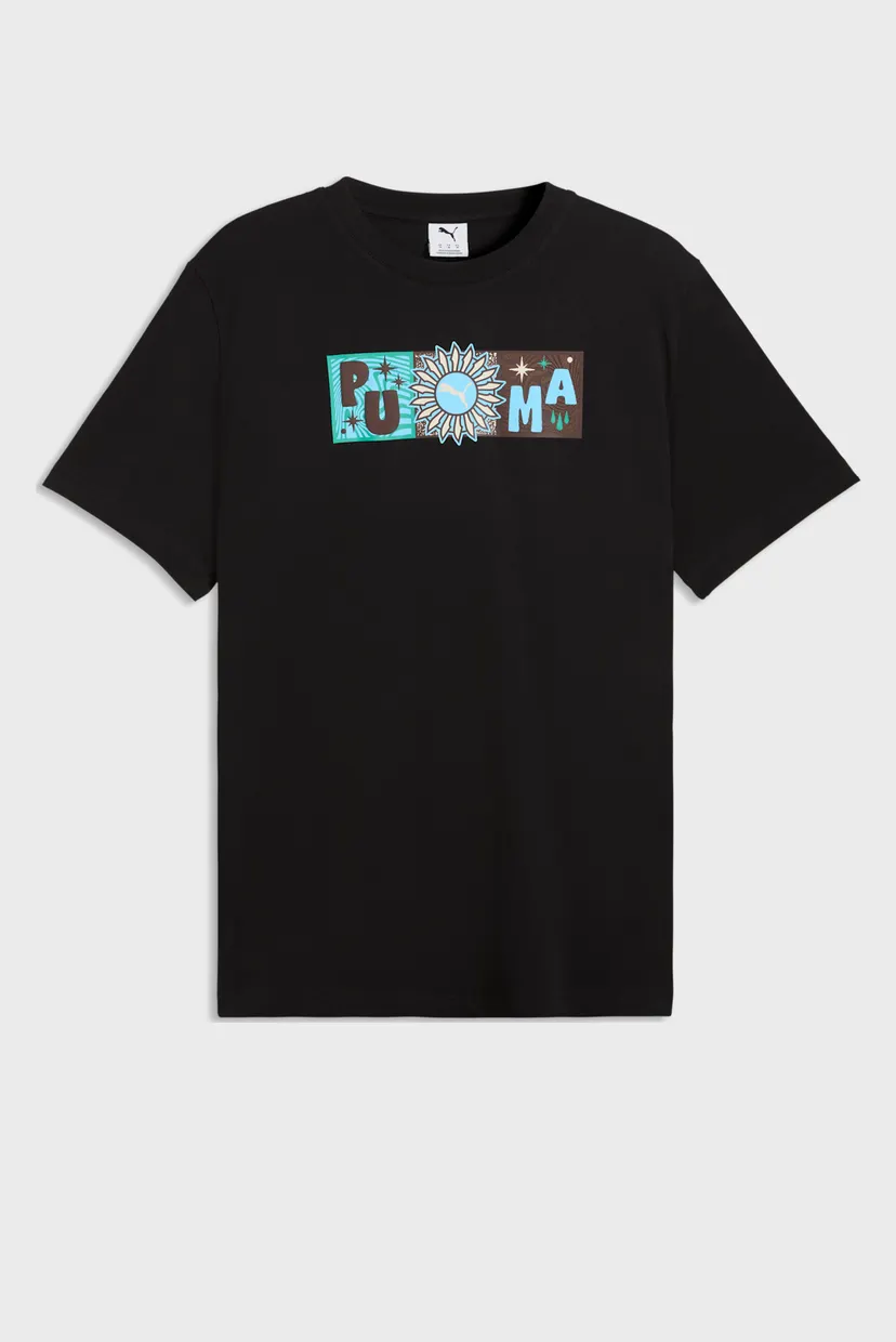 Чоловіча чорна футболка Sunset Drive Graphic Tee Men 4