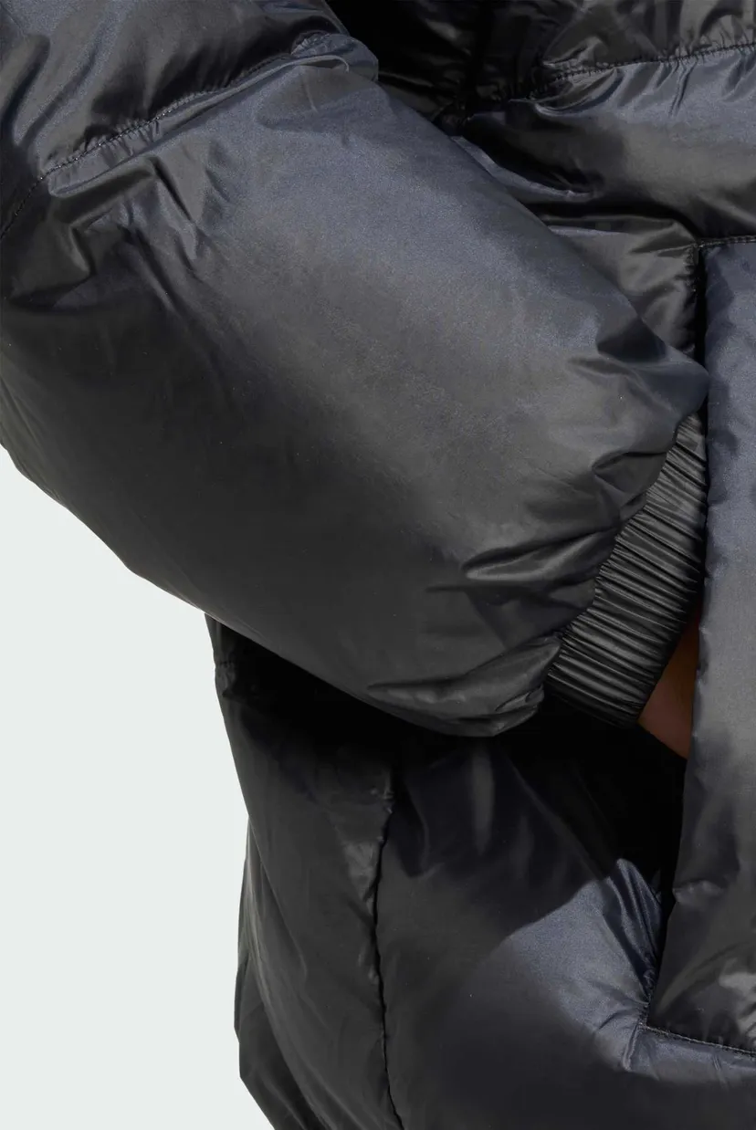 Жіночий чорний пуховик Premium Street Oversized 5