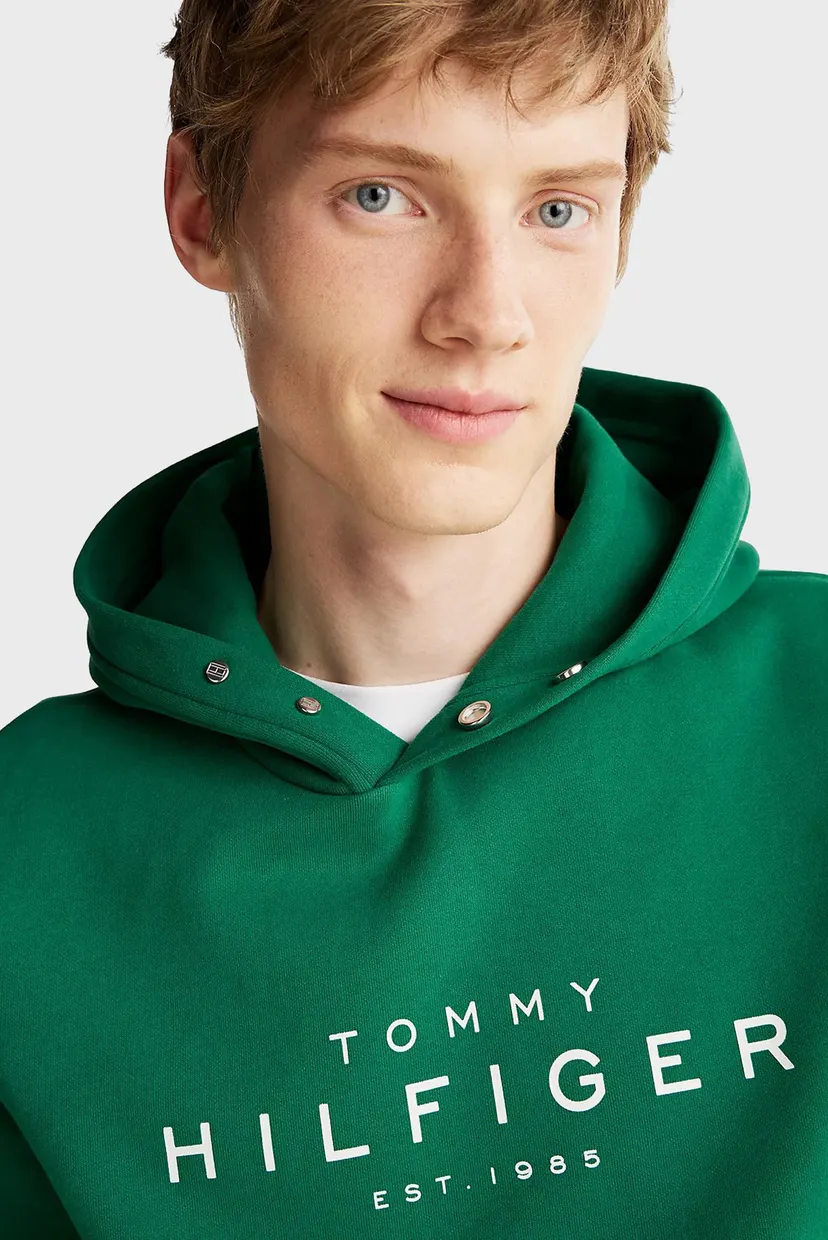 Чоловіче зелене худі TOMMY HILFIGER HOODY 4