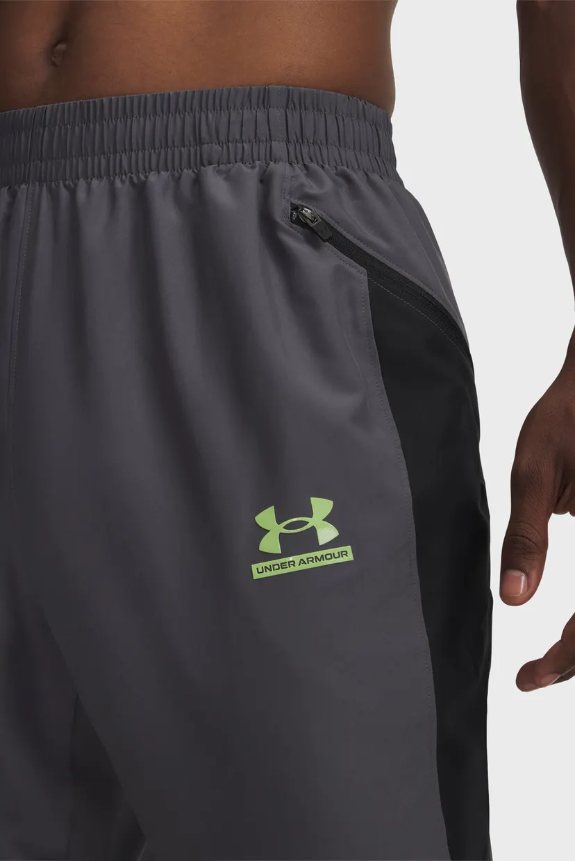 Чоловічі сірі спортивні штани UA Tech Sport Pant 4
