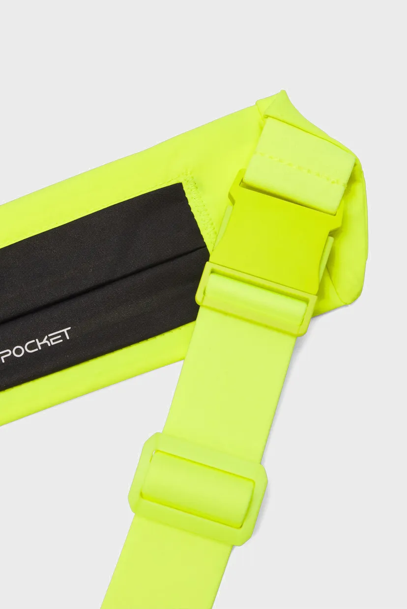 Салатовая поясная сумка UA Velociti Run Belt-YLW 6