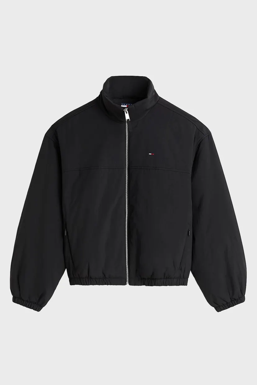 Жіноча чорна куртка PADDED HIGH NECK JACKET 6