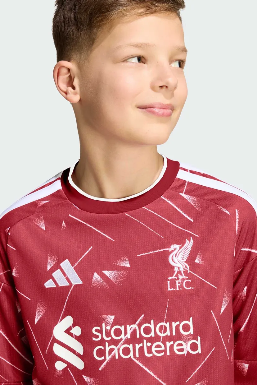 Дитячий бордовий лонгслів Liverpool FC 26/27 Home Kids 4