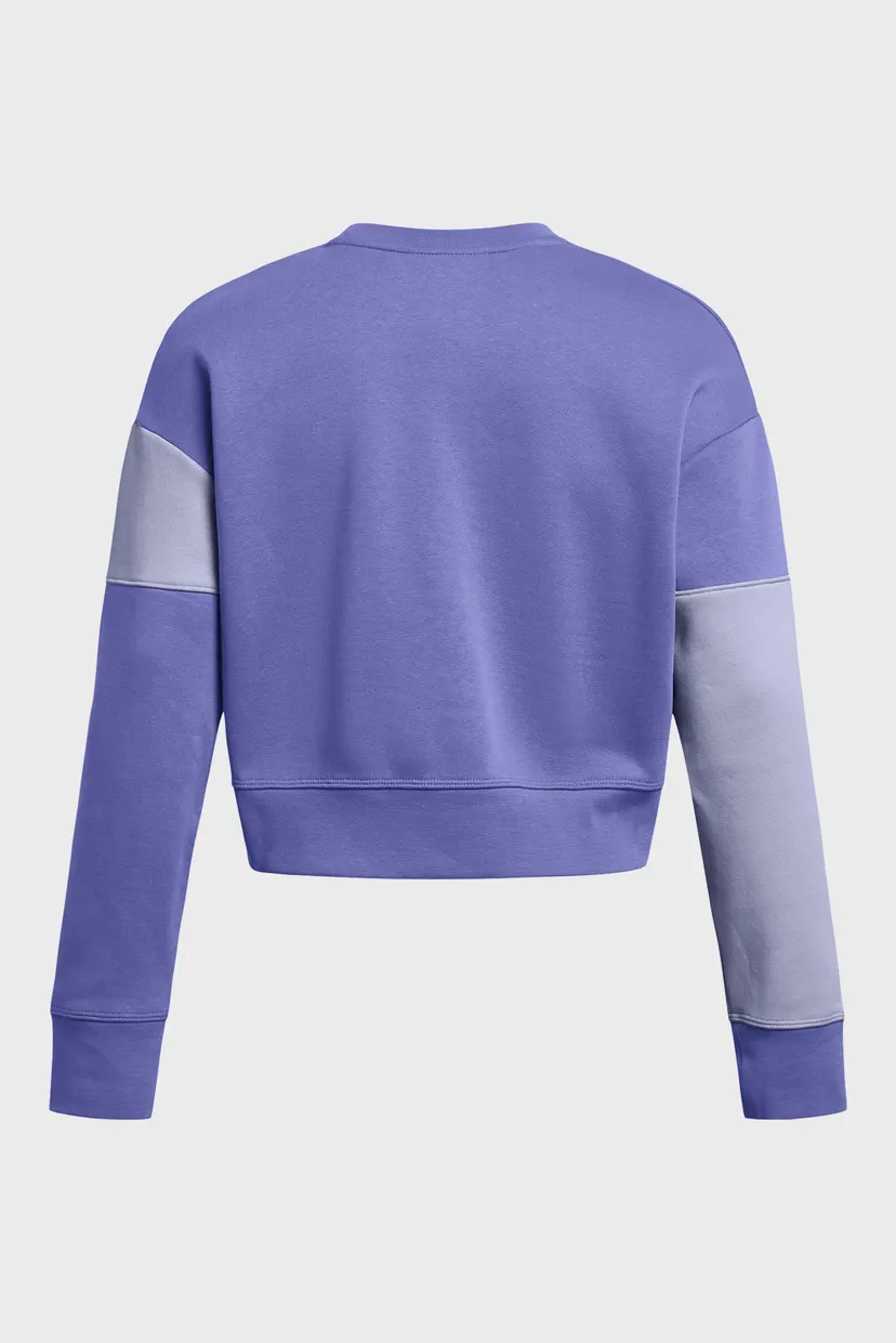Жіночий фіолетовий світшот Essential Fleece Crop Crew 4