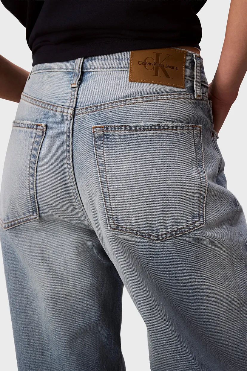 Женские голубые джинсы THE WIDE LEG 5
