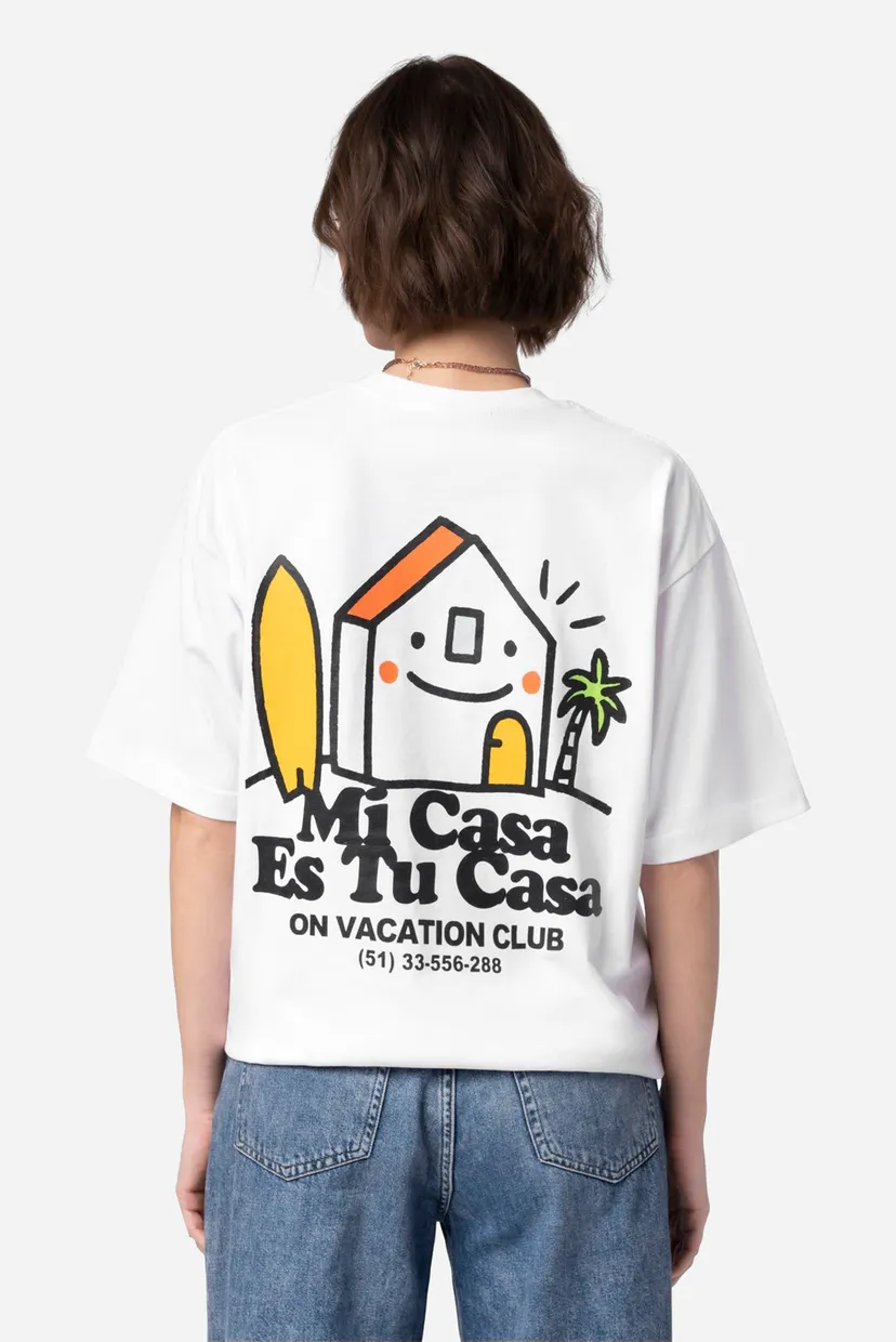 Біла футболка Mi Casa (унісекс) 3