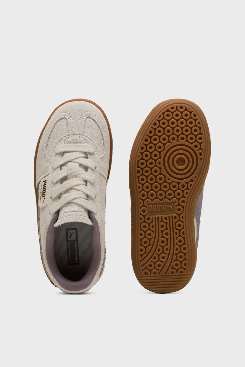 Детские белые замшевые сникерсы Palermo Kids' Sneakers 4