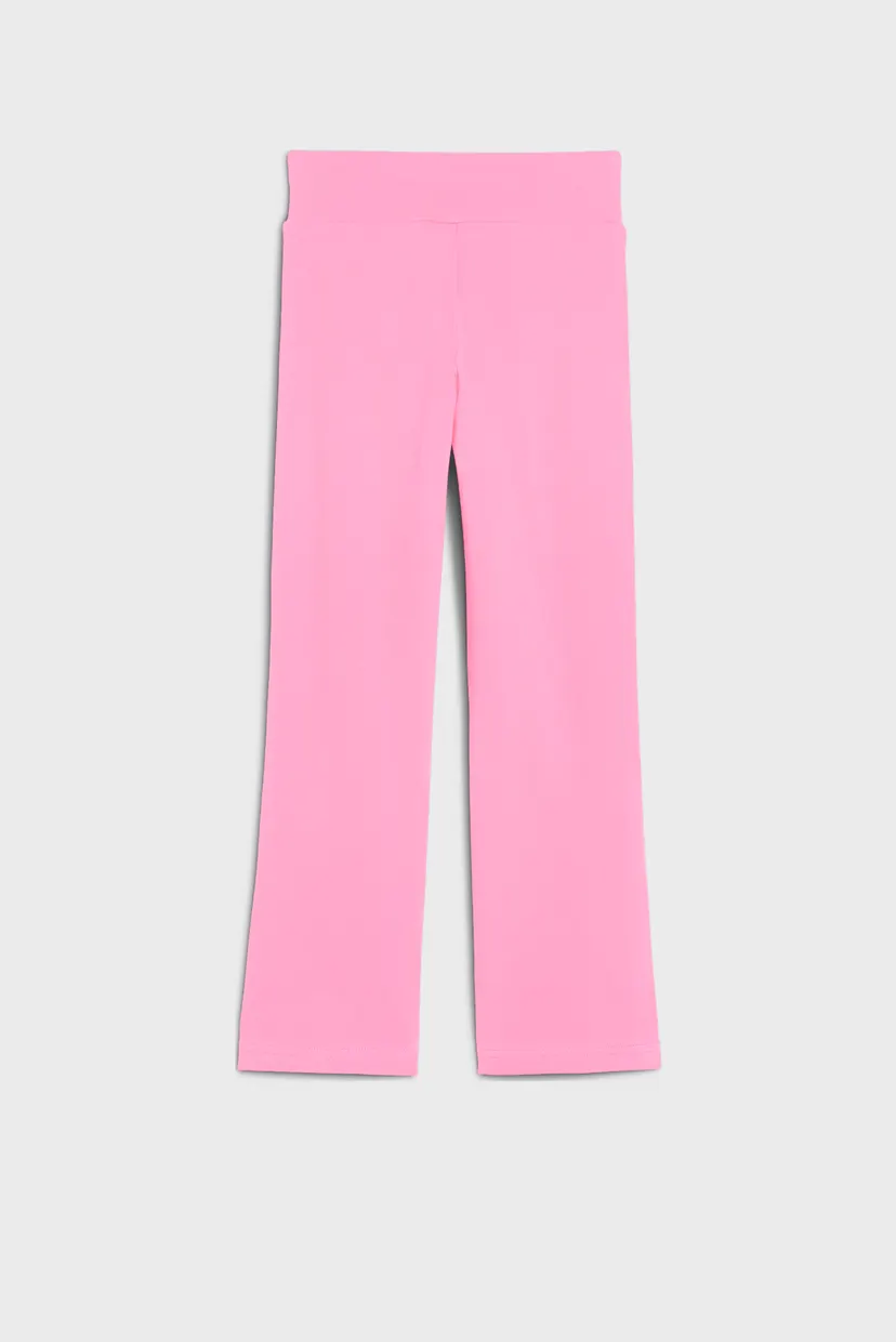 Детские розовые тайтсы PUMA x HELLO KITTY AND FRIENDS Flared Leggings Kids 5