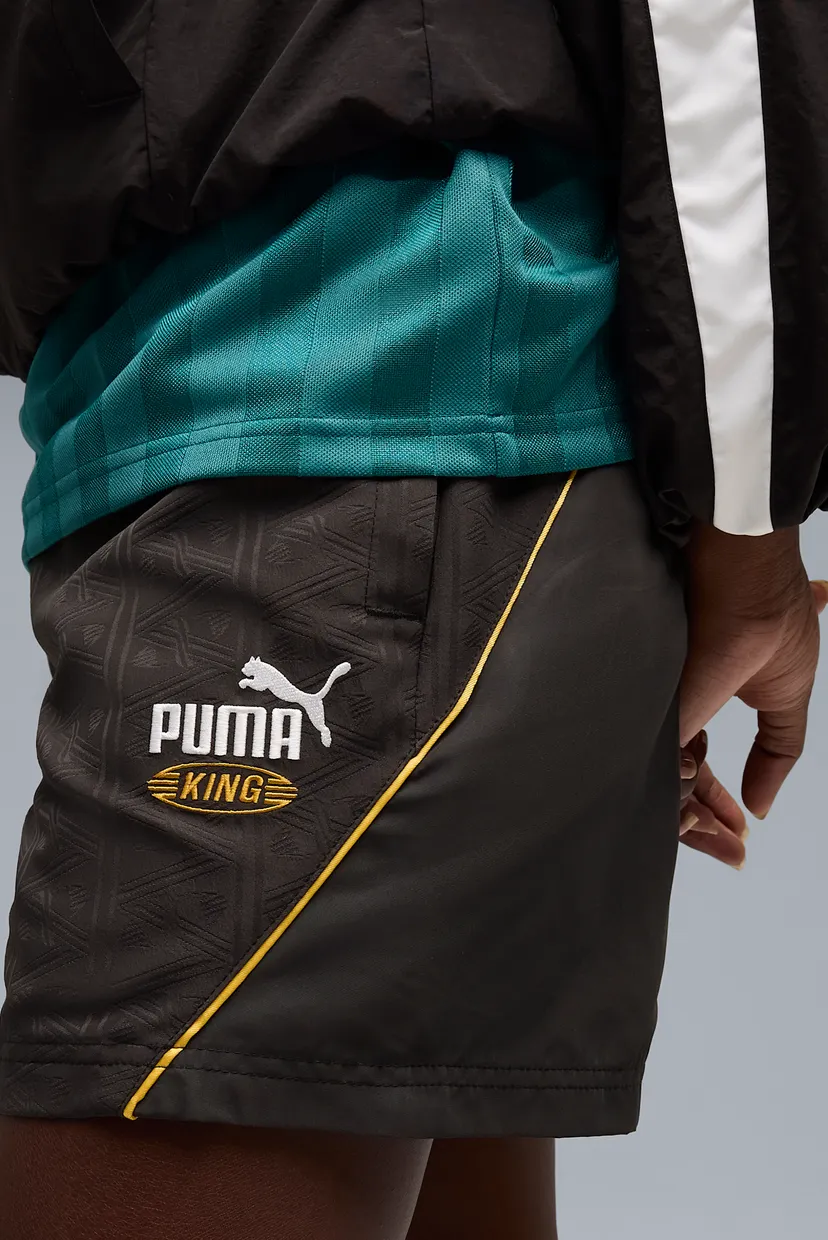 Черные шорты FUTURE.PUMA.ARCHIVE KING Relaxed Shorts Unisex (унисекс) 4