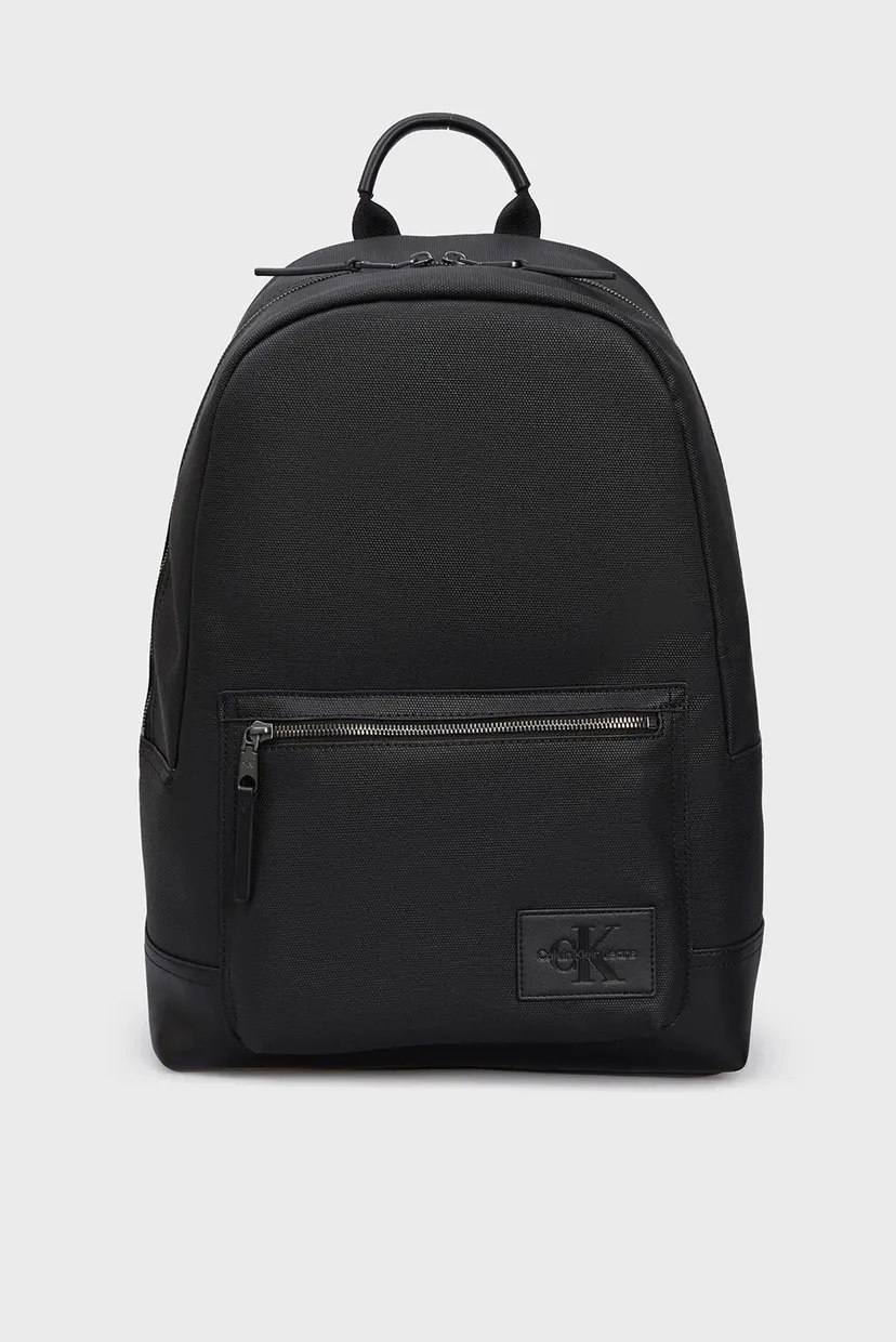 Чоловічий чорний рюкзак COATED CENTER ZIP BACKPACK43 Calvin Klein ...